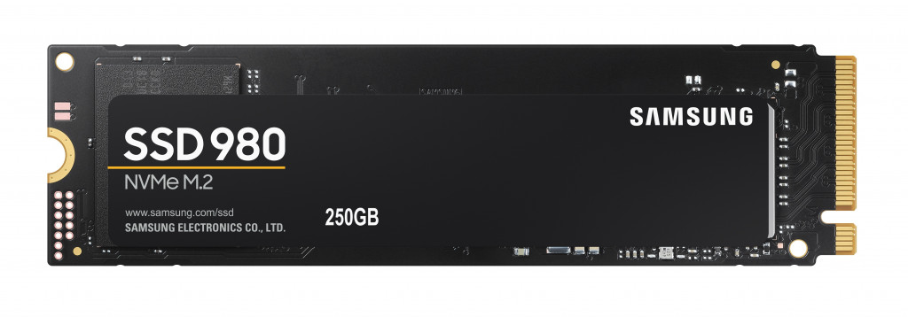 Samsung | V-NAND SSD | 980 | 250 GB | SSD form factor M.2 2280 | SSD interface M.2 NVME | Read speed 2900 MB/s | Write speed 1300 MB/s