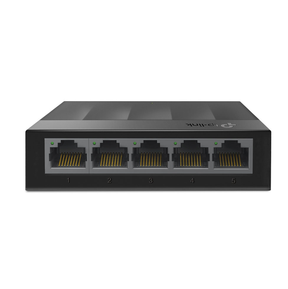 TP-LINK 5-Port Desktop Switch LS1005G Unmanaged Desktop Power supply type External