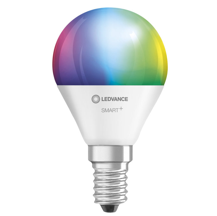 Ledvance SMART+ WiFi Classic Mini Bulb RGBW Multicolour 40 5W 2700-6500K E14 | Ledvance | SMART+ WiFi Classic Mini Bulb RGBW Multicolour 40 5W 2700-6500K E14 | E14 | 5 W | RGBW | Wi-Fi