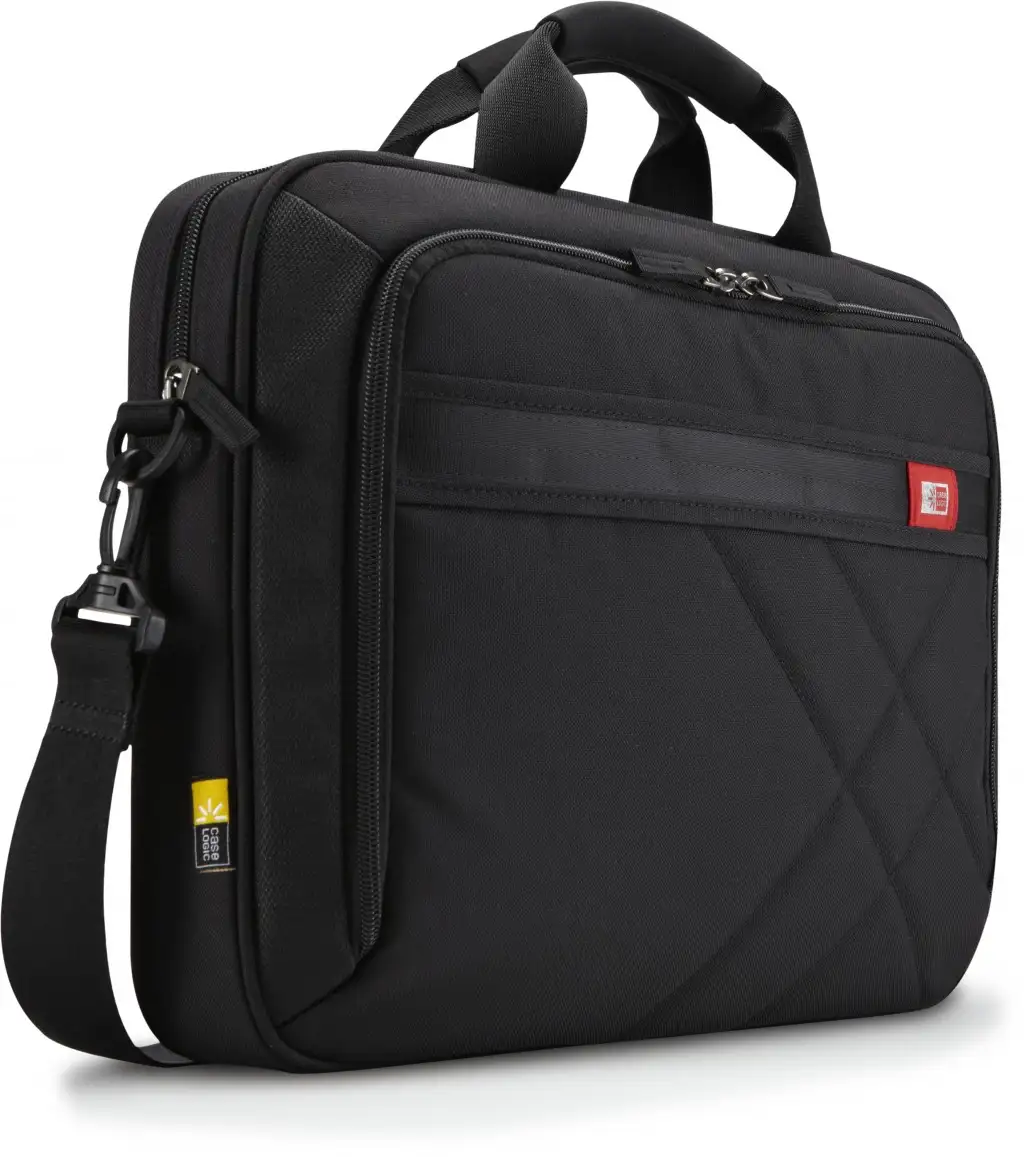 Case Logic | DLC115 | Fits up to size 15 " | Messenger - Briefcase | Black | Shoulder strap