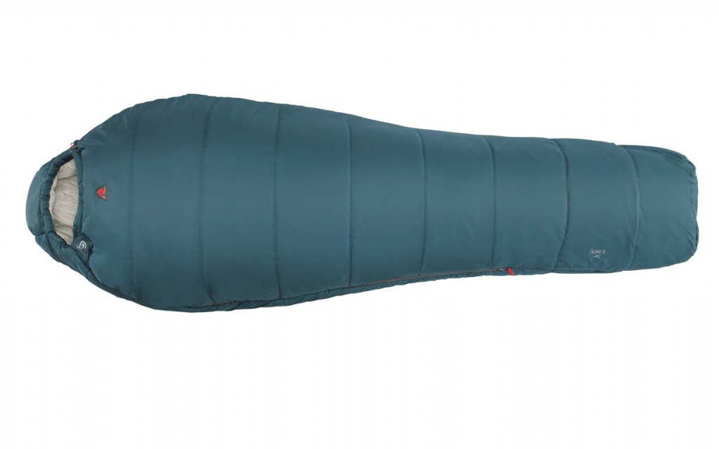 Robens Spire II, Sleeping Bag, 220 x 80 x 50 cm, Left Zipper, Ocean Blue