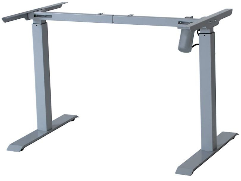 Büroolaua raam SUN-FLEX®DESKFRAME II, reguleeritava kõrgusega 70-117 cm, hõbe/hall