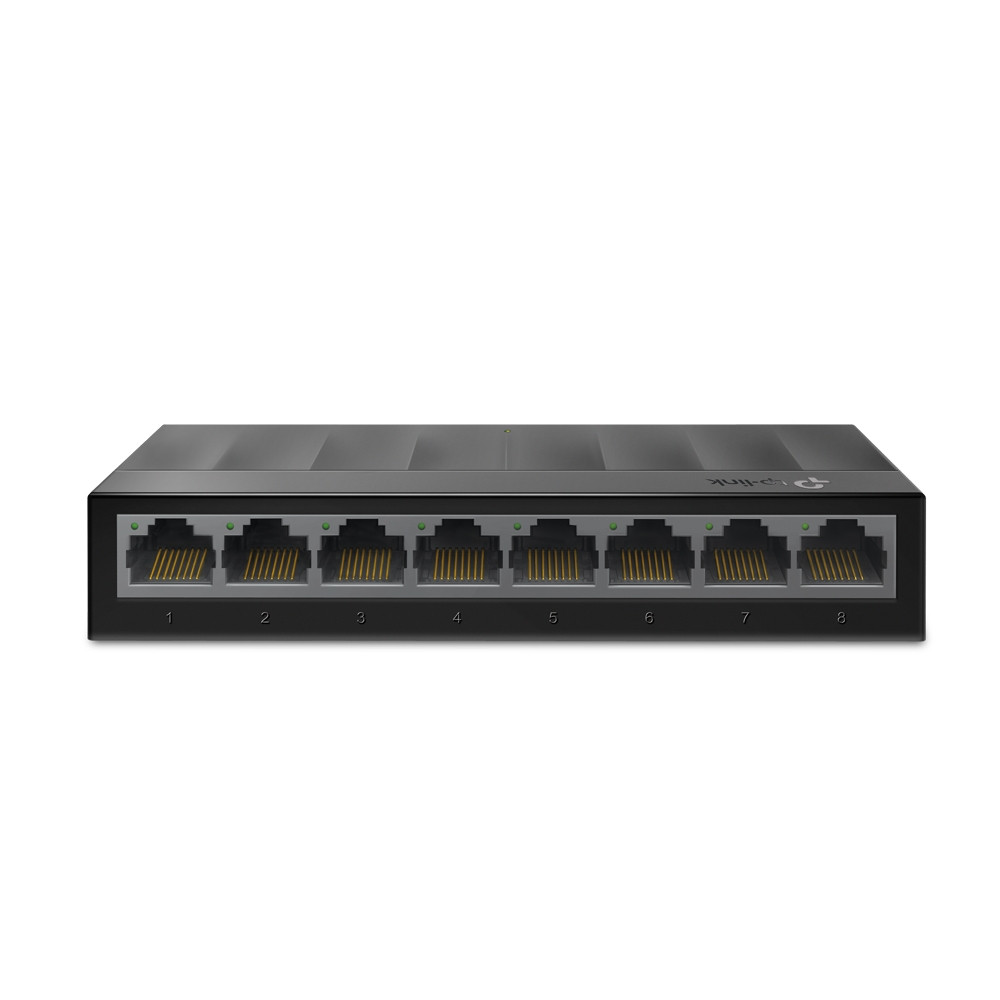 TP-LINK | Desktop Switch | LS1008G | Unmanaged | Desktop | 1 Gbps (RJ-45) ports quantity | SFP ports quantity | PoE ports quantity | PoE+ ports quantity | Power supply type External | month(s)