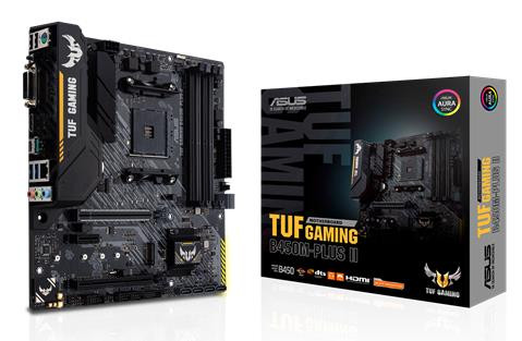 ASUS TUF Gaming B450M-PLUS II AMD B450 Pesa AM4 Mikro ATX