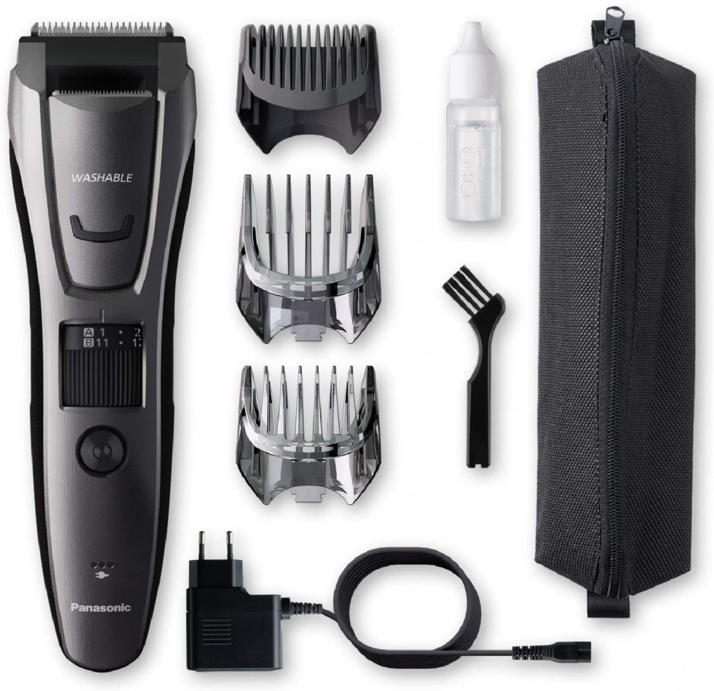 Panasonic | Beard and hair trimmer | ER-GB80-H503 | Corded/ Cordless | Number of length steps 39 | Step precise 0.5 mm | Black