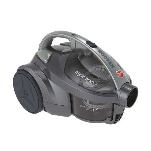 Hoover Vacuum cleaner SE71_SE41011 Bagless, Power 700 W, Dust capacity 1.5 L, Paisley Titanium