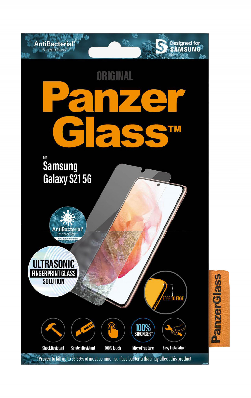 PanzerGlass | Samsung | Galaxy S21 5G | Glass | Clear | Case Friendly