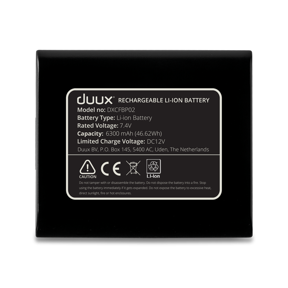 Dock & Battery Pack for Whisper Flex 6300 mAh | Whisper Flex (DXCF10/11/12/13), Whisper Flex Ultimate (DXCF14/15) | Black