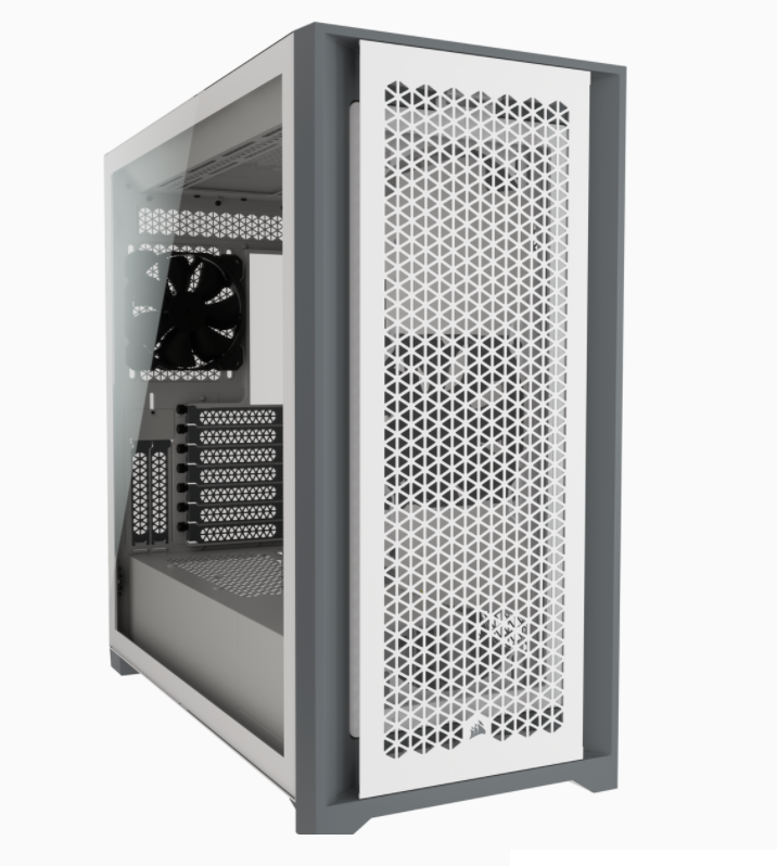 Corsair | Computer Case | iCUE 5000D | Side window | White | ATX | Power supply included No | ATX