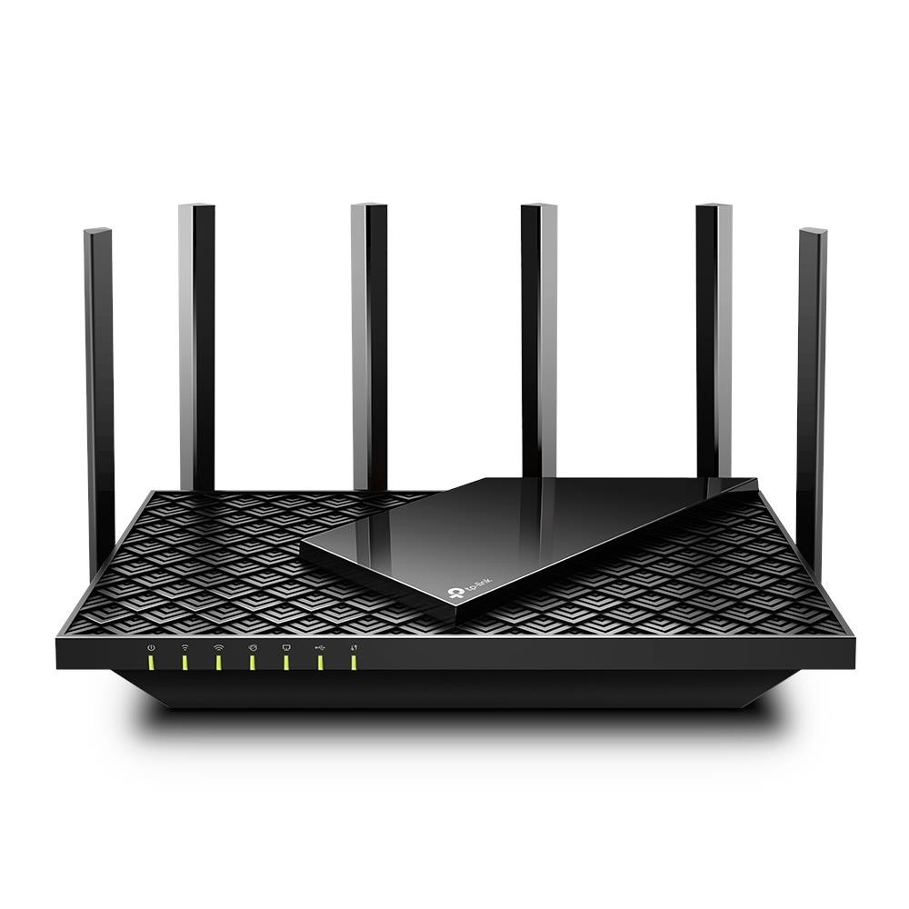 TP-Link Archer AX73 juhtmevaba ruuter Gigabit Ethernet Kaks sagedusala (2,4 GHz / 5 GHz) Must