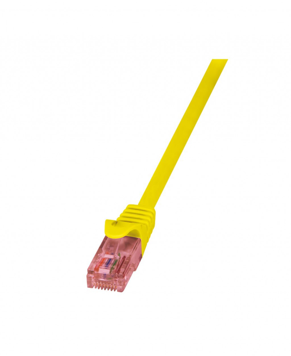 Logilink Patch Cable CQ2017U Cat 6, U/UTP, Yellow, 0.25 m