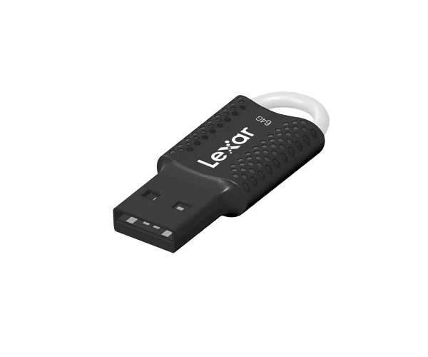 Lexar | USB Flash Drive | JumpDrive V40 | 64 GB | USB 2.0 | Black