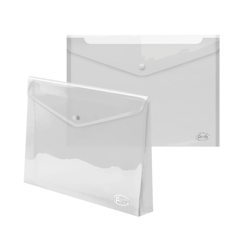 Kileümbrik A4 trukiga FOROFIS 0.35mm, PP, läbipaistev (kogus 2 tükki)