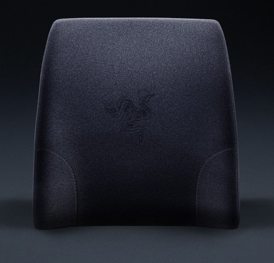 Razer Lumbar Cushion for Gaming Chairs, Black