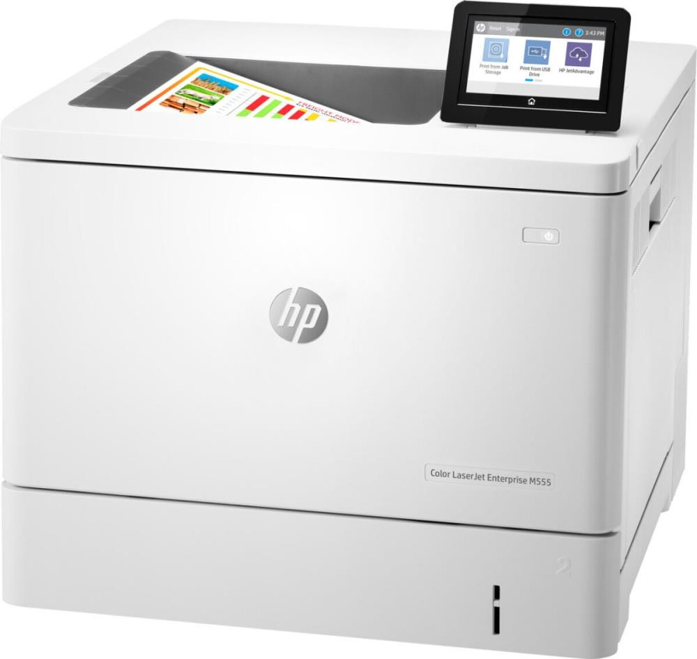 Laser Printer|HP|LaserJet Enterprise M555DN|USB 2.0|ETH|Duplex|7ZU78A#B19
