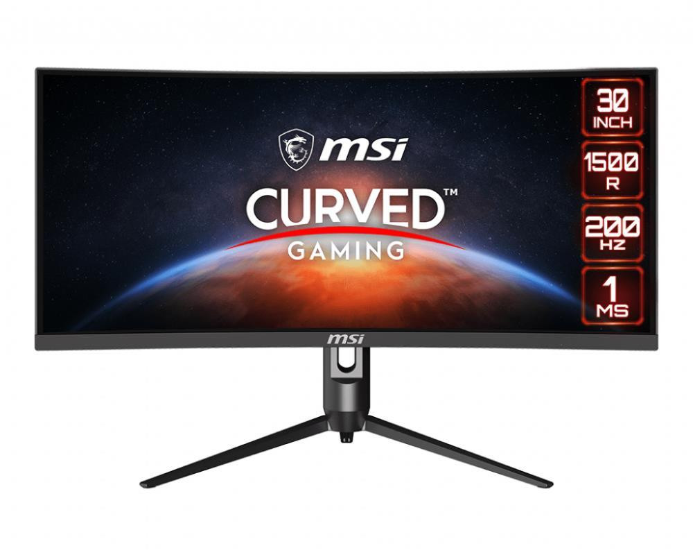 MSI Optix MAG301CR2 PC lamekuvar 74,9 cm (29.5") 2560 x 1080 pikslit WFHD LCD Must