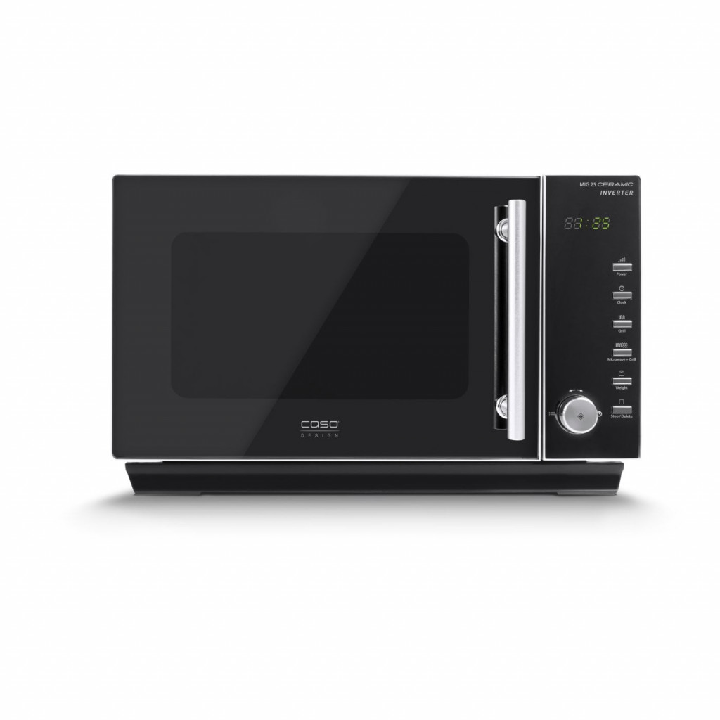 Caso | MIG 25 | Ceramic Microwave Oven with Grill | Free standing | 25 L | 900 W | Grill | Black