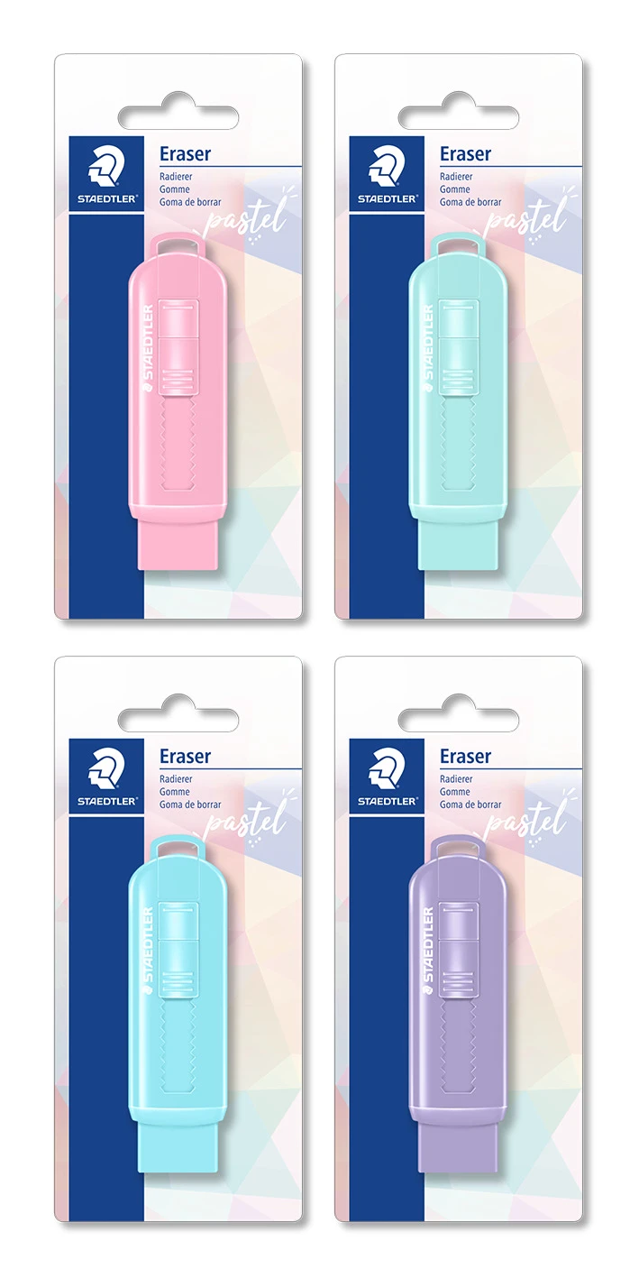 Kustutuskumm Staedtler, plastik korpusega