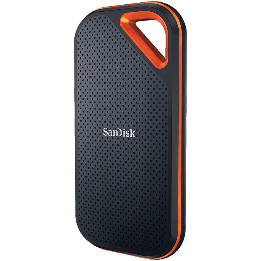SanDisk Extreme PRO 2TB Portable SSD - Read/Write Speeds up to 2000MB/s, USB 3.2 Gen 2x2, Forged Aluminum Enclosure, 2-meter drop protection and IP55 resistance, EAN: 619659181314