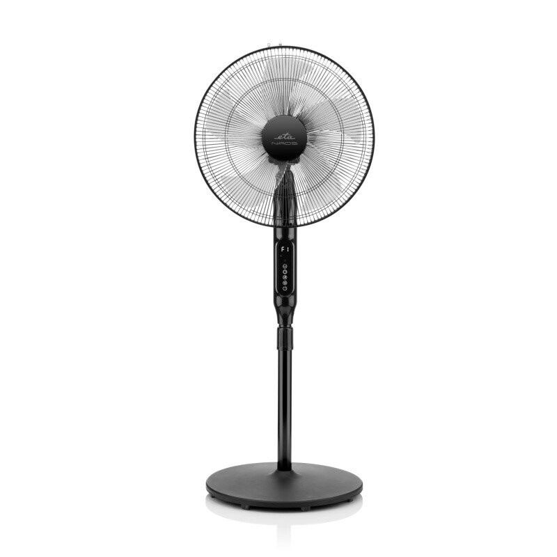 ETA | Naos Fan | ETA260790000 | Stand Fan | Black | Diameter 43 cm | Number of speeds 4 | Oscillation | 50 W | Yes