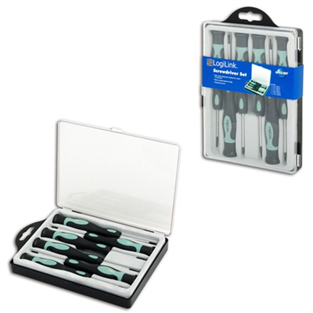 Logilink | WZ0021, Tool set, screwdriver precision, 6 pcs. | Screwdriver heads of steel for precision workDurable polypropylene handleIncl. transport boxThe set includes1x T5 x 50 mm1x T6 x 50 mm1x T7 x 50 mm1x T8 x 50 mm1x T10 x 50 mm1x T15 x 50 mmBarcode: 4052792012477