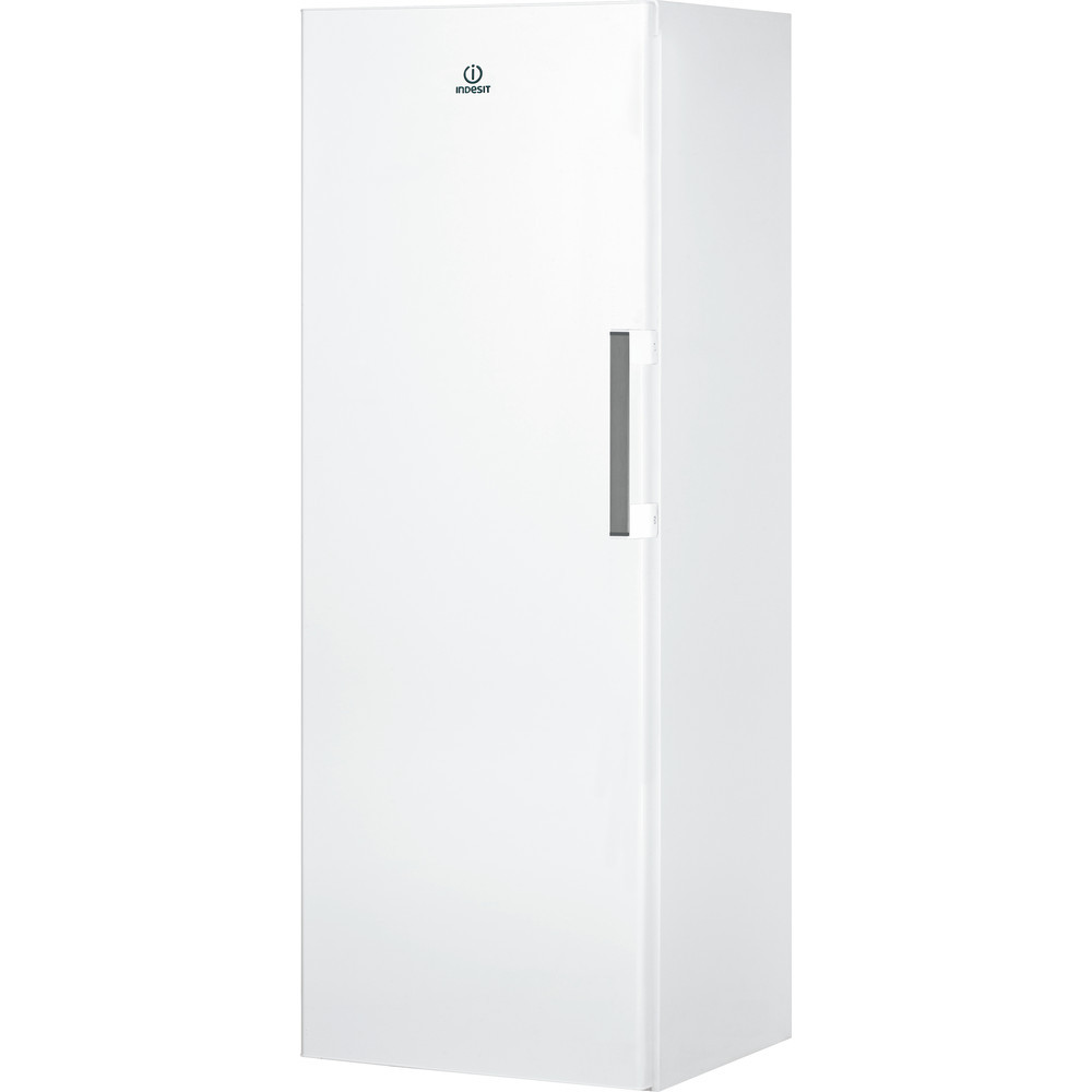 INDESIT Freezer UI6 F1T W1 Energy efficiency class F, Upright, Free standing, Height 167  cm, Total net capacity 233 L, No Frost system, White