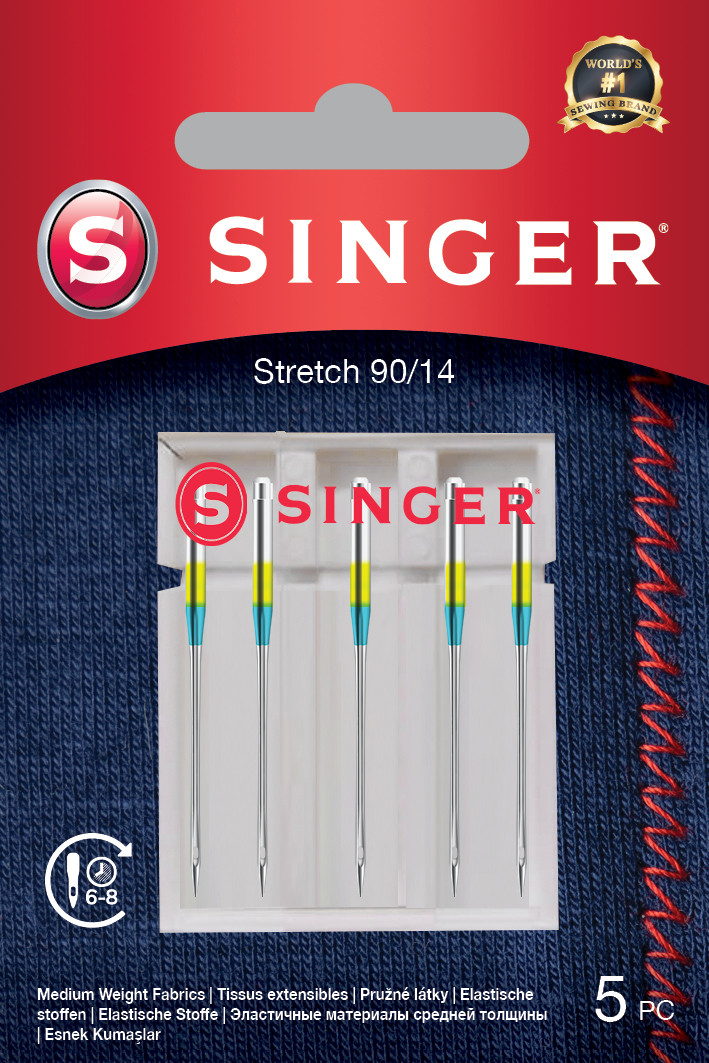 Singer Stretch Needle 90/14 5PK