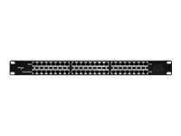 QOLTEC 54477 Patch panel RACK 48V