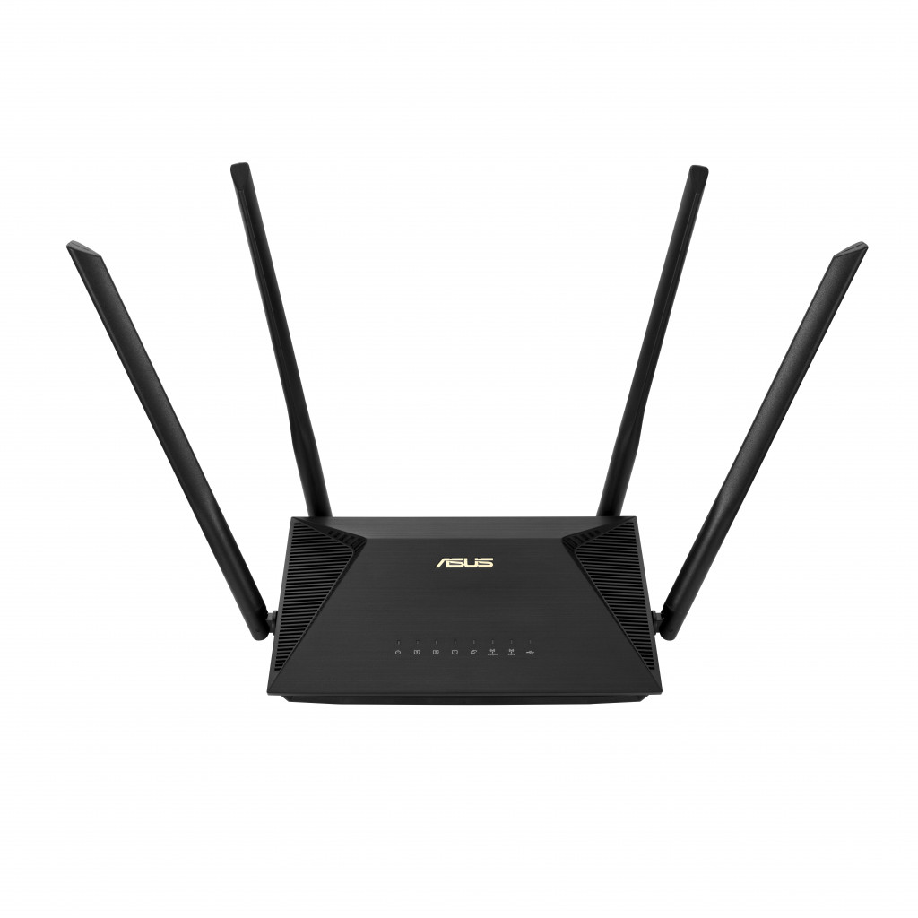 Wireless AX1800 Dual Band Gigabit Router | RT-AX53U | 1201+600 Mbit/s | Ethernet LAN (RJ-45) ports 4 | Mesh Support No | MU-MiMO Yes | No mobile broadband | Antenna type  External antenna x 4 | 36 month(s)