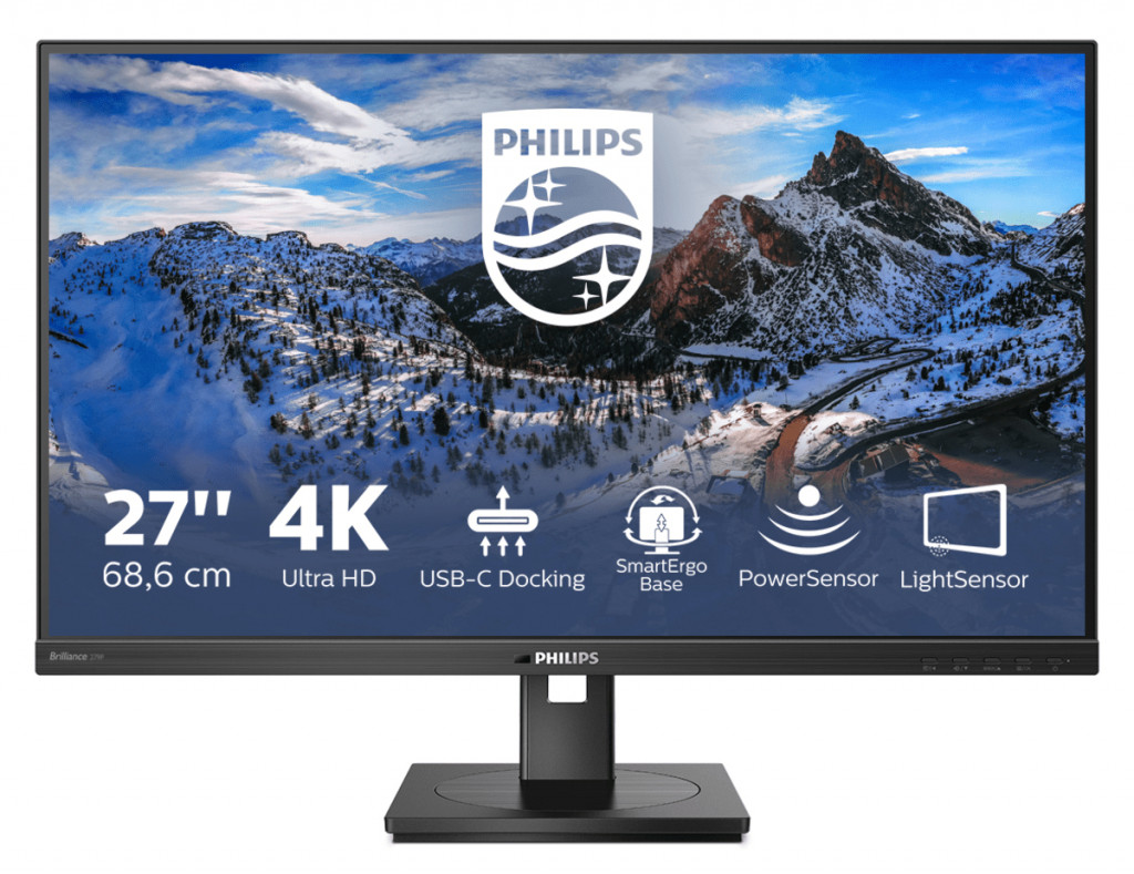 Philips | 279P1/00 | 27  " | 4K UHD | IPS | 16:9 | Black | 4 ms | 350 cd/m² | Audio out | HDMI ports quantity 2 | Hz