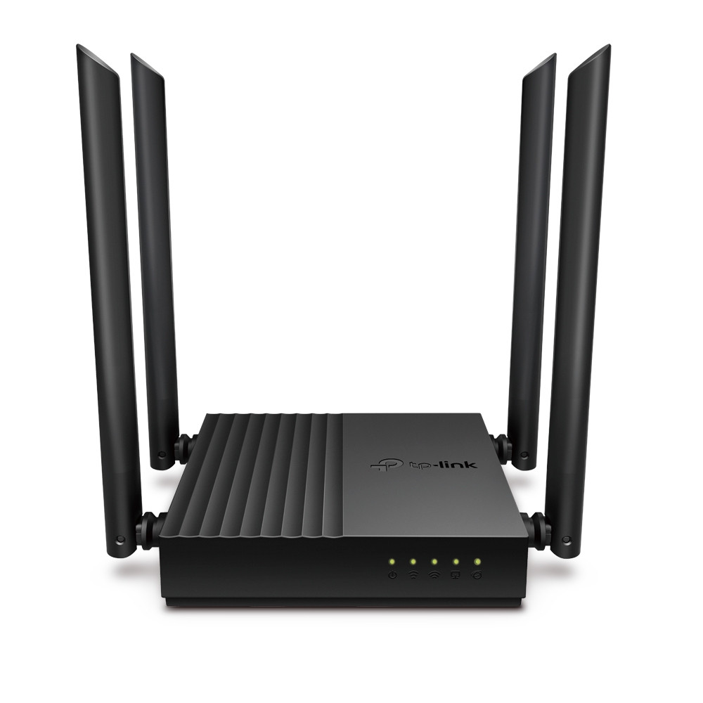 TP-LINK AC1200 Wireless MU-MIMO Wi-Fi Router Archer C64 802.11ac 867+400 Mbit/s Ethernet LAN (RJ-45) ports 4 Mesh Support No MU-MiMO Yes No mobile broadband Antenna type 4 x Fixed