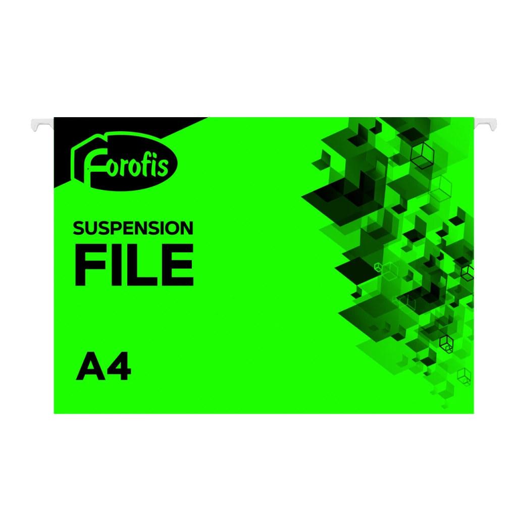 Rippkaaned A4 FOROFIS, 200g/m2, roheline (kogus 2 tükki)