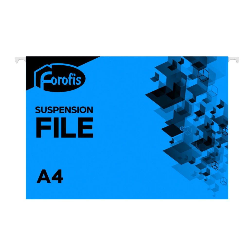 Rippkaaned A4 FOROFIS, 200g/m2, sinine (kogus 2 tükki)