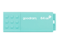 Goodram Mälupulk USB UME3 CARE 64GB USB3, Türkiis