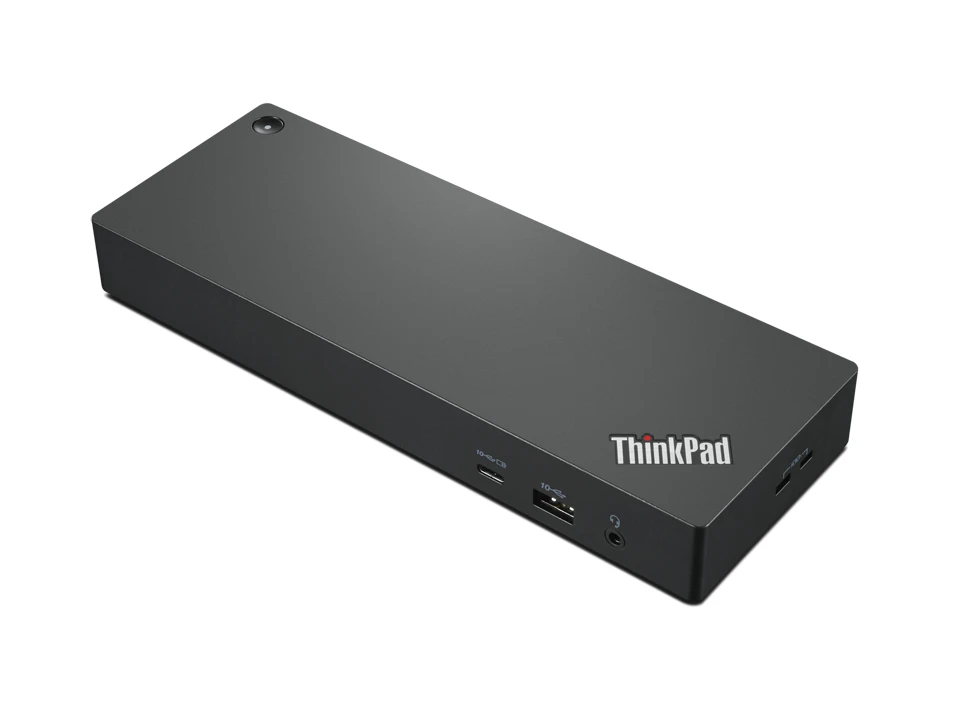 Lenovo 40B00300EU sülearvuti dokk ja pordireplikaator Juhtmega ühendatud Thunderbolt 4 Must, Punane
