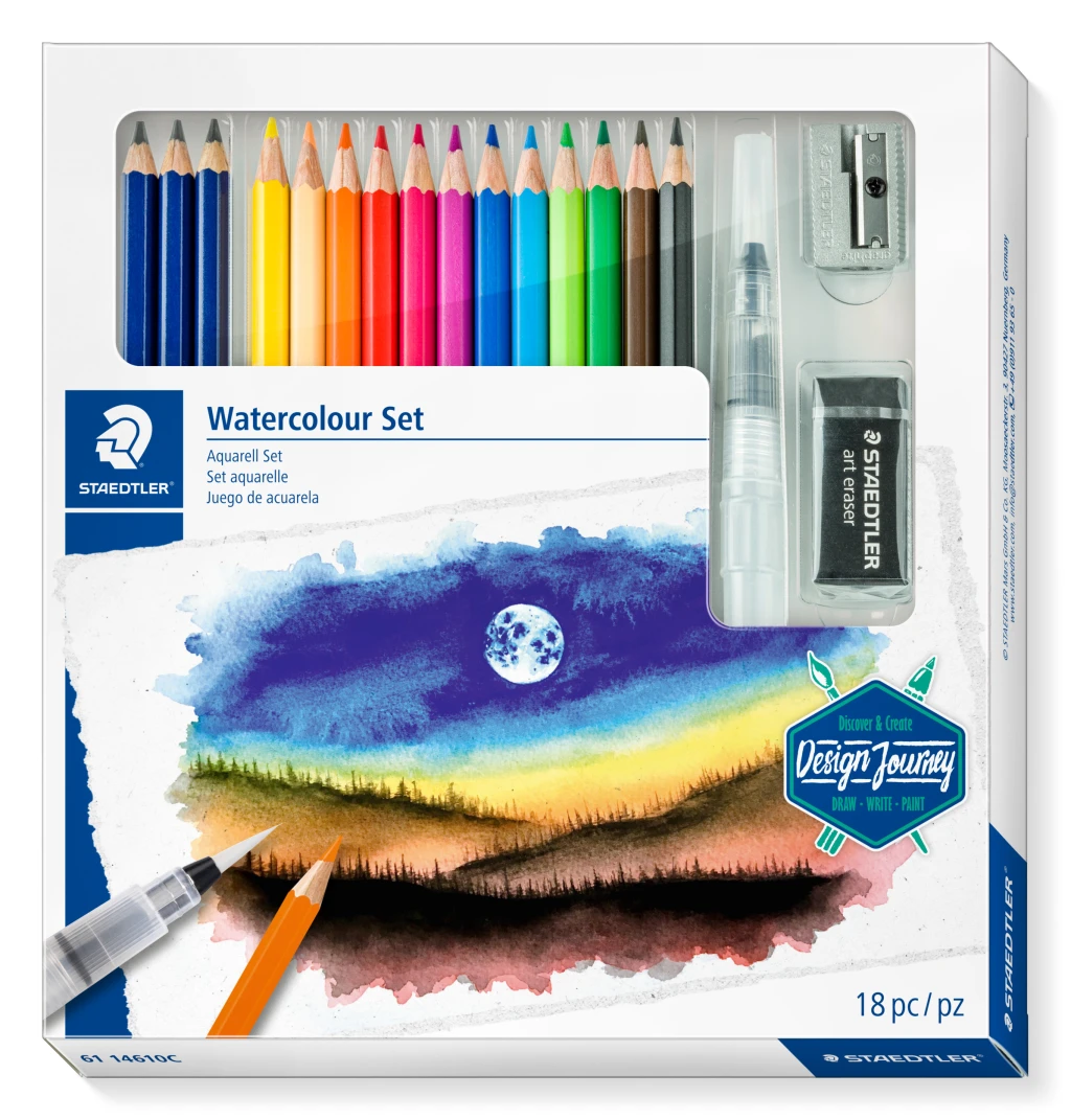 Akvarellpliiatsite komplekt Staedtler 146 10C