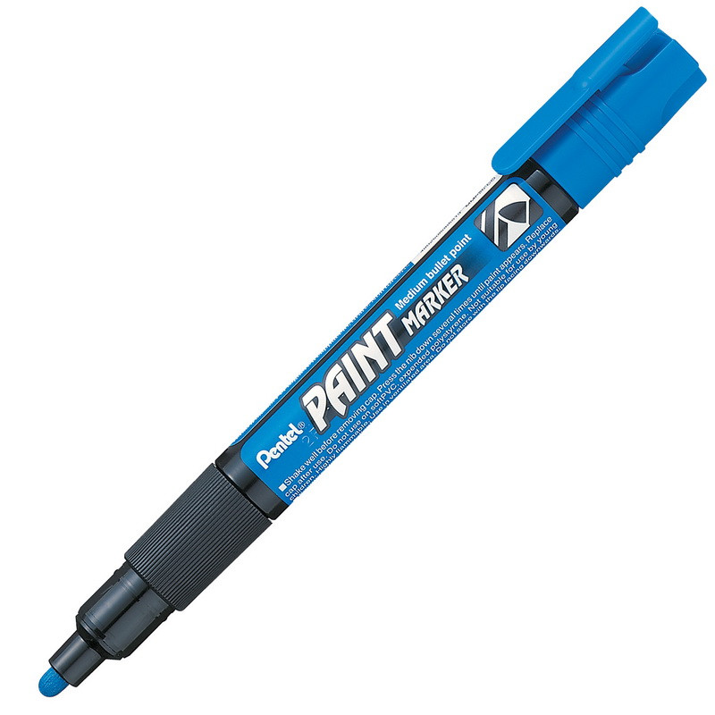 Marker permanentne Paint Marker 4.0mm, kooniline, sinine