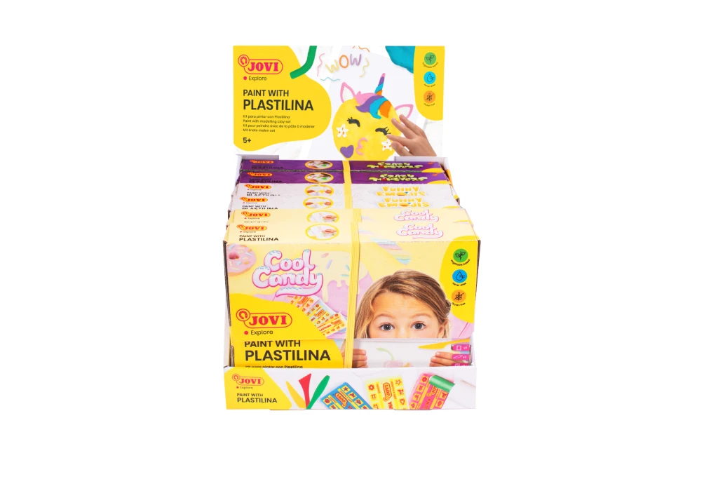 Plastiliini komplekt JOVI COOL CANDY, koos tarvikutega