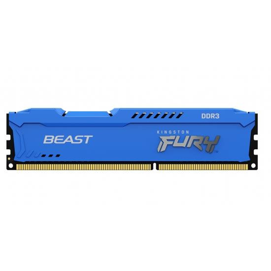 Kingston Technology FURY Beast mälumoodul 8 GB 1 x 8 GB DDR3 1600 MHz