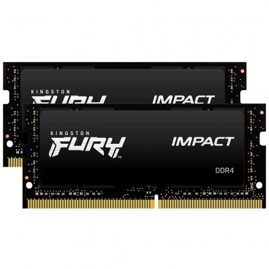 Kingston Technology FURY Impact mälumoodul 16 GB 2 x 8 GB DDR4