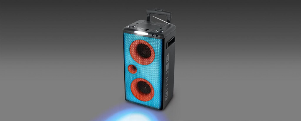 Muse | Yes | Party Box Bluetooth Speaker | M-1928 DJ | 300 W | Bluetooth | Black | NFC | Wireless connection