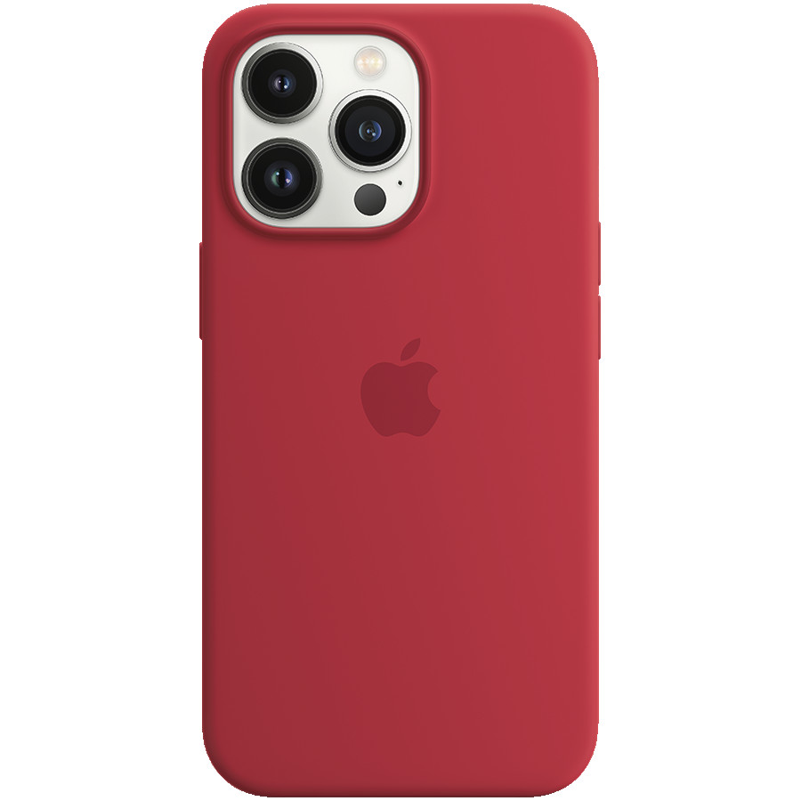 iPhone 13 Pro Silicone Case with MagSafe – (PRODUCT)RED, Model A2707