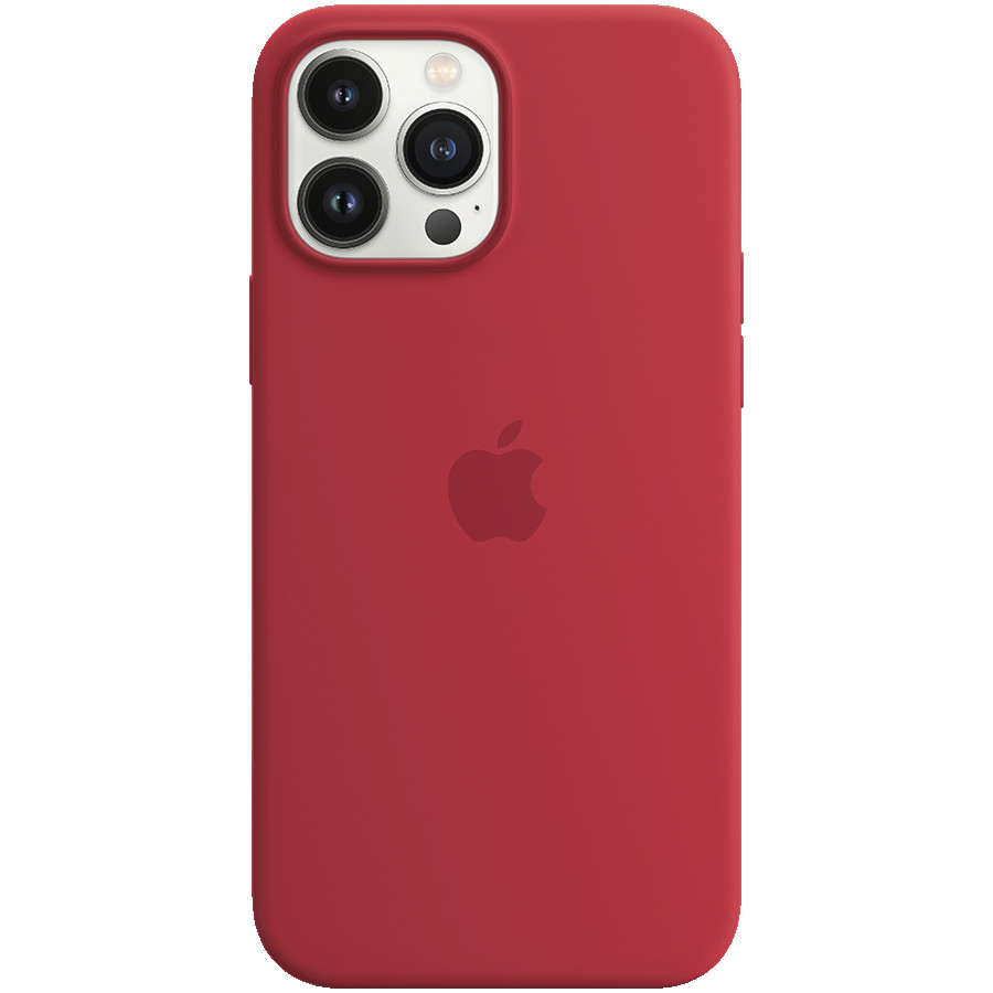 iPhone 13 Pro Max Silicone Case with MagSafe – (PRODUCT)RED, Model A2708