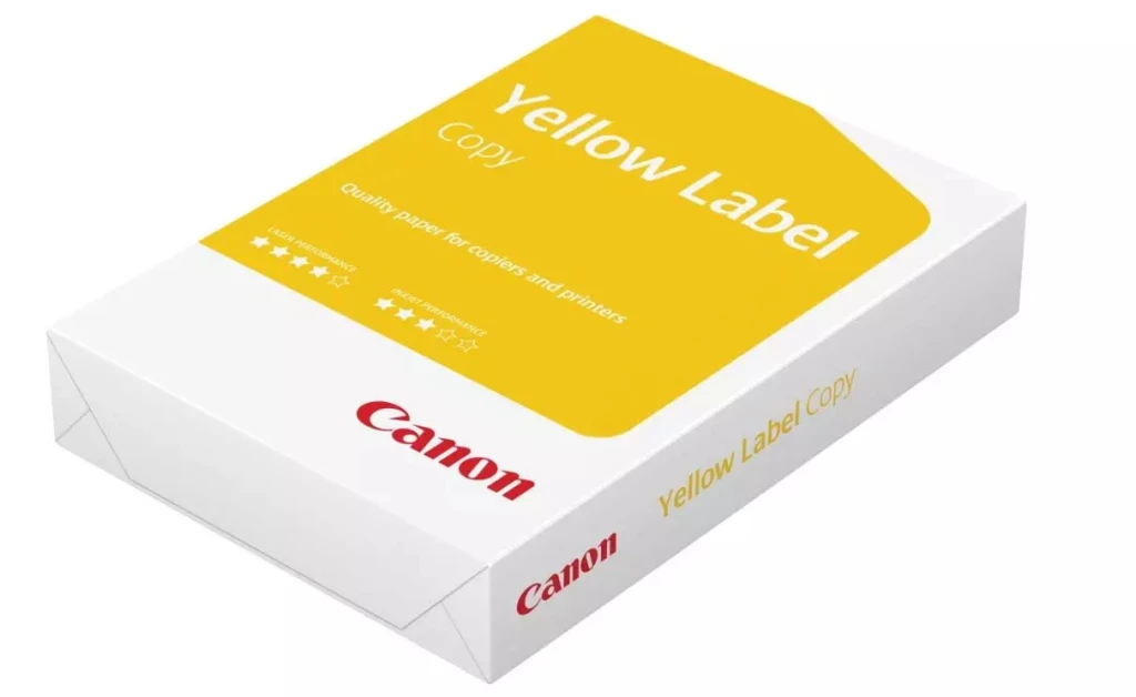 CANON Yellow label Copy A4 80g 5 X 500
