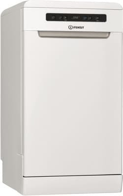 Dishwasher | DSFO 3T224 C | Free standing | Width 45 cm | Number of place settings 10 | Number of programs 9 | Energy efficiency class E | Display | White