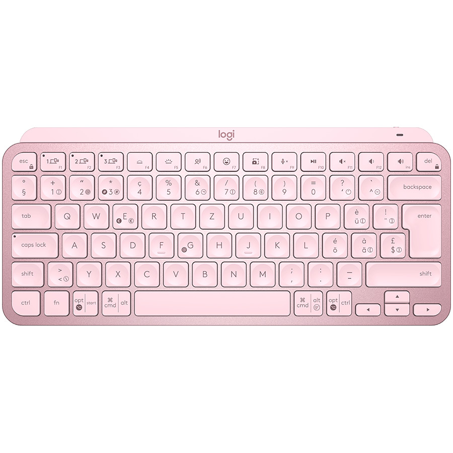 LOGITECH MX Keys Mini Bluetooth Illuminated Keyboard - ROSE - US INT'L