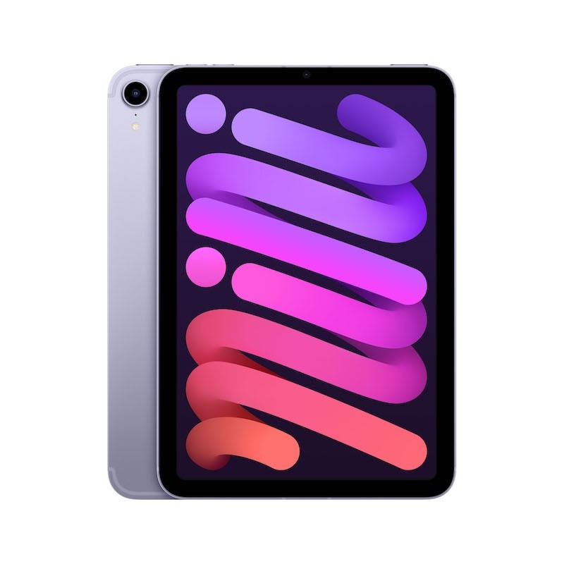 Apple | iPad Mini 6th Gen | 8.3 " | Purple | Liquid Retina IPS LCD | A15 Bionic | 4 GB | 64 GB | 5G | Wi-Fi | Front camera | 12 MP | Rear camera | 12 MP | Bluetooth | 5.0 | iPadOS | 15 | Warranty 12 month(s) | 1488 x 2266 pixels