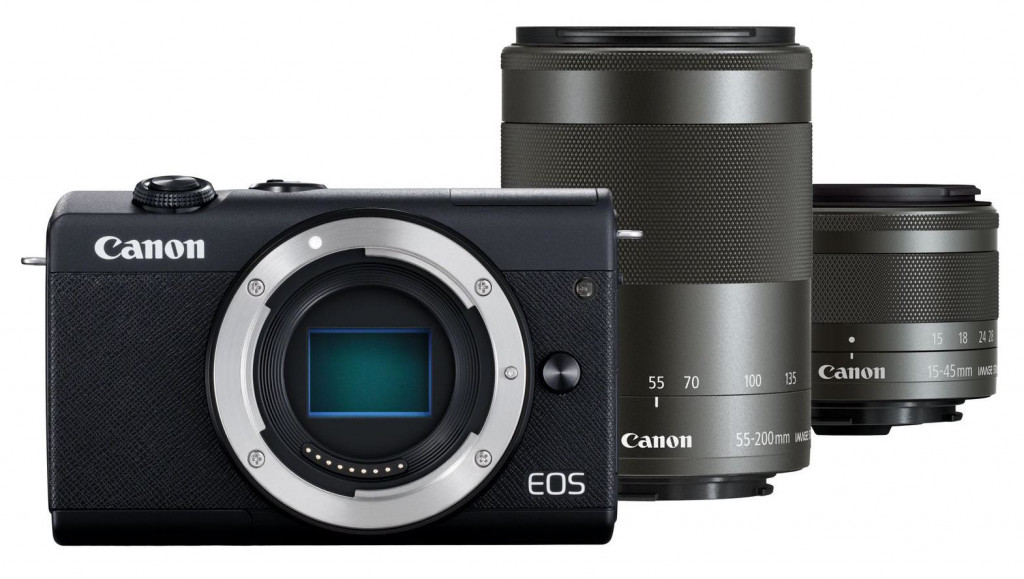 Canon EOS M200 MILC (Peeglita vahetatavate objektiividega kaamera) 24,1 MP CMOS 6000 x 4000 pikslit Must