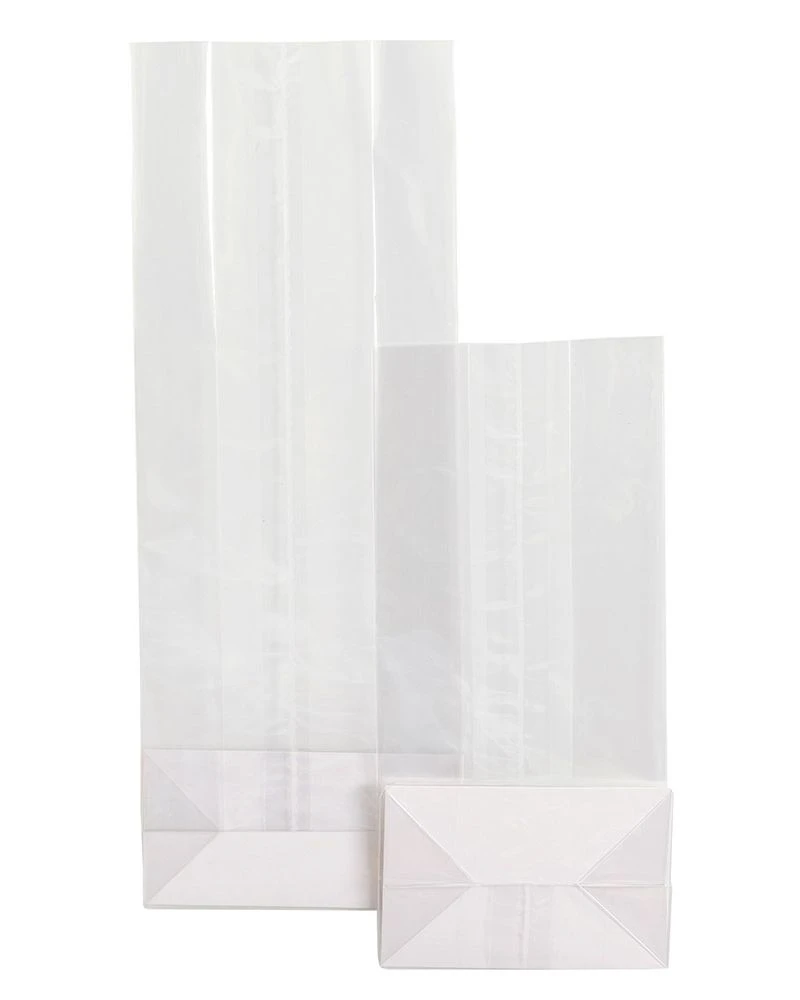 Kilekotid, papist põhjaga,  55x30x160mm, 50 tk