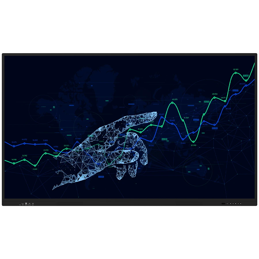 Prestigio Solutions MultiBoard (Monoblock) 75" Light Series: UHD: 3840x2160, OS: Android 8.0, PC: ARM Cortex Dual Core A73+A53 / 3GB RAM / 32GB eMMC, IR MultiTouch 20 TP, 7 writing pens, Wall Mount kit